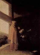 Francisco de Goya Besuch des Monchs Germany oil painting artist